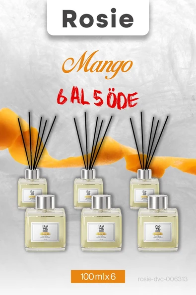 Mango 6 AL 5 ÖDE, Rosie Çubuklu Oda Kokusu 100 ml ürün görseli 1