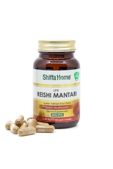 SHİFFA HOME Bitki Diyarı Reishi Mantarı 60 Kapsül- ürün görseli 1