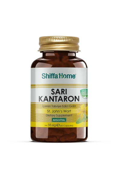 AKSU VİTAL M00078 Sarı Kantaron 60 Kapsül Aksuvital ürün görseli 1