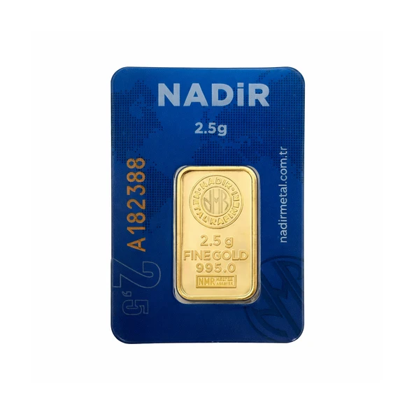 2.5 gr 24 Ayar Nadir Gram Altın ürün görseli 1