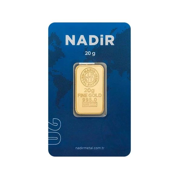 20 gr 24 Ayar Nadir Gram Altın ürün görseli 1