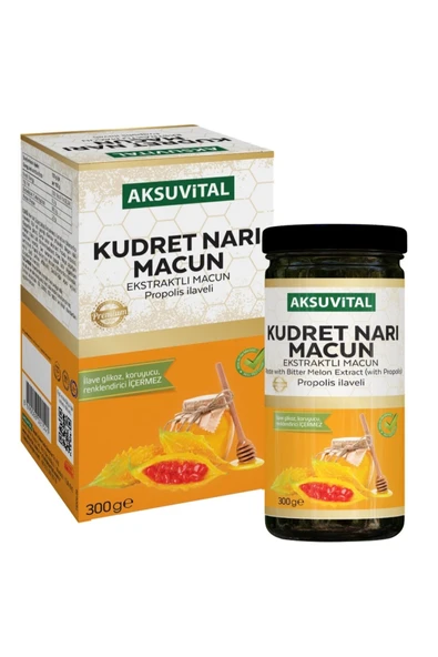 AKSU VİTAL Propolis Ilaveli Kudret Narı Ekstraktlı Macun 300 G ürün görseli 1