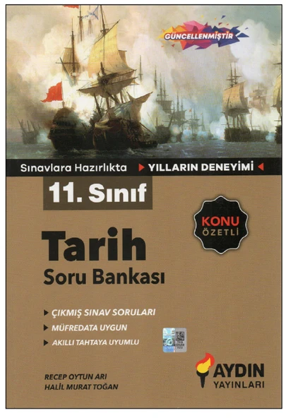 Aydın 11. Sınıf Tarih Soru Bankası ürün görseli 1