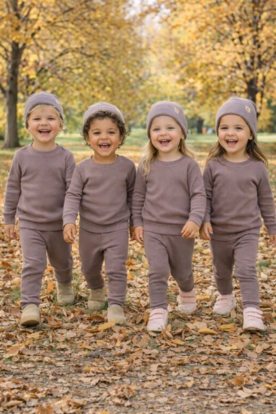 Unisex 3'Lü Kaşkorse Bebe Takım ürün görseli 1