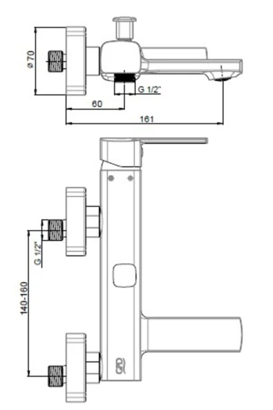 GPD Adnoss Pedra Banyo Bataryası Mbb160 - Resim 5