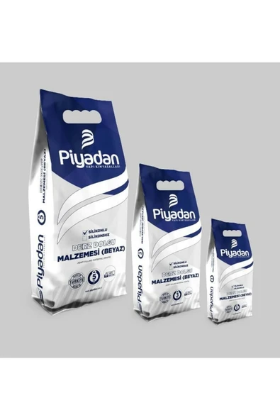 PİYADAN Derz Dolgu Malzemesi Beyaz (5 Kg/trb) ürün görseli 1