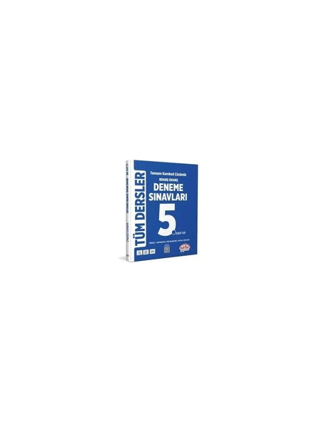 Editör Yayınları 5.sınıf Tüm Dersler Branş Branş Deneme Sınavları Yeni ürün görseli 1