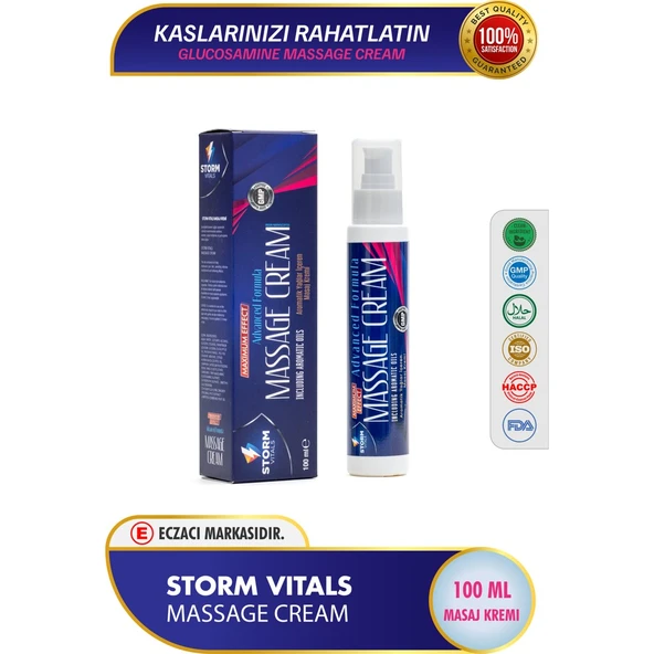 Storm Vitals Glucosamin Masaj Kremi 100 Ml ürün görseli 1