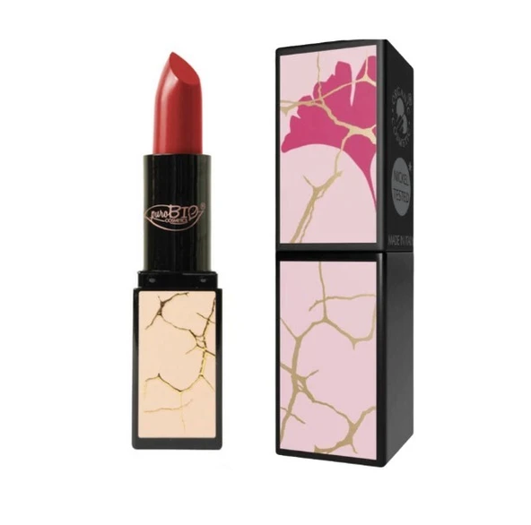 PuroBio Lipstick Creamy Matte - 03 Red With Faith Limited ürün görseli 1