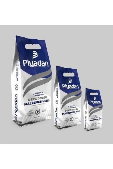 PİYADAN Derz Dolgu Malzemesi Gri (5 Kg/trb) ürün görseli 1