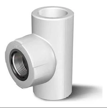 Fırat Boru Beyaz İç Dişli Te 20mm 1/2 ürün görseli 1