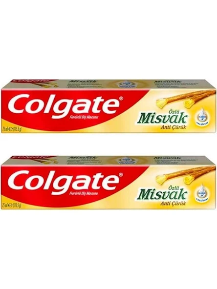Colgate Misvak Özlü Diş Macunu 75 ml x 2 Adet ürün görseli 1