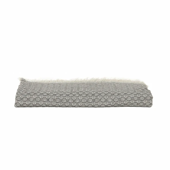 Karaca Home Bety Antrasit Throw 130 Cm X 170 Cm - Resim 3