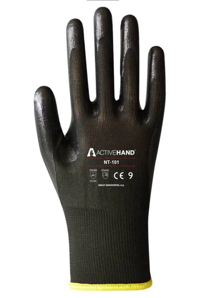 Activenhand Act 068 No:10 Siyah Montaj Eldiveni ürün görseli 1