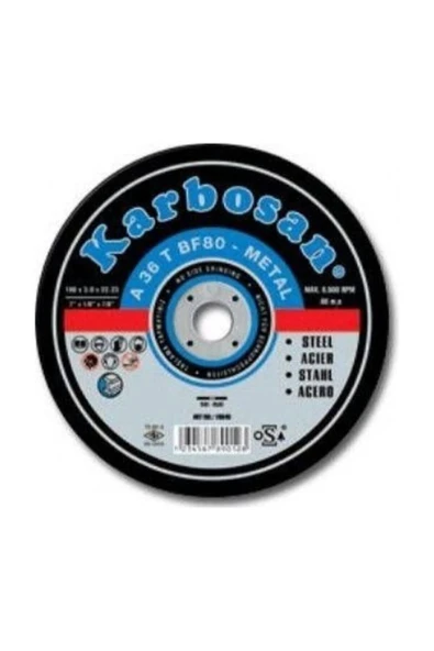 KARBOSAN Metal Kesici 115 Mm 115x3.0x22.23 ürün görseli 1