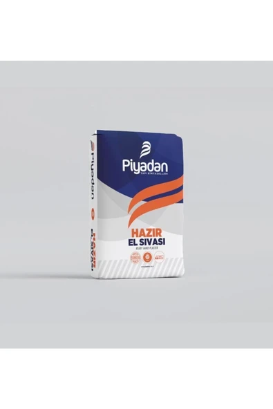 PİYADAN Çimento Esaslı Hazır El Sıvası (25kg/trb) ürün görseli 1