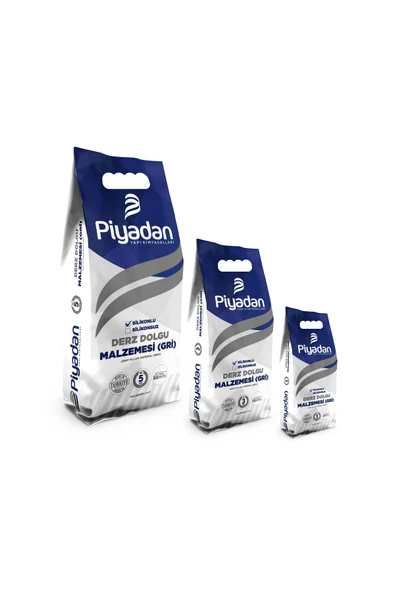 PİYADAN Derz Dolgu Malzemesi Gri 1 kg ürün görseli 1