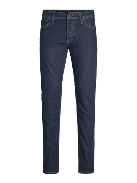 JACK JONES Glenn Model Erkek Dar Kesim Kot Pantolon 12259062 ürün görseli 1