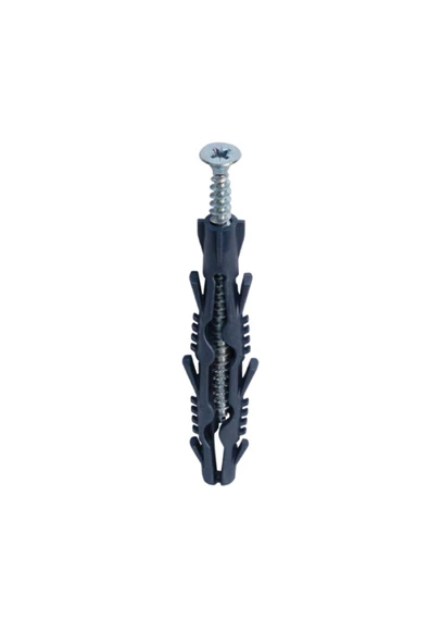 PİYADAN Star Plst 8x40 Boşluk Tuğla Dübel Vidalı 00-04-01 (100 ADET) ürün görseli 1