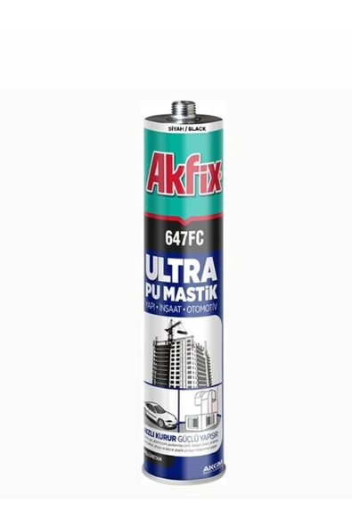 Akfix Yüksek Kalite Çelik Ultra Poliüretan Pu Mastik 280ml Beyaz ürün görseli 1