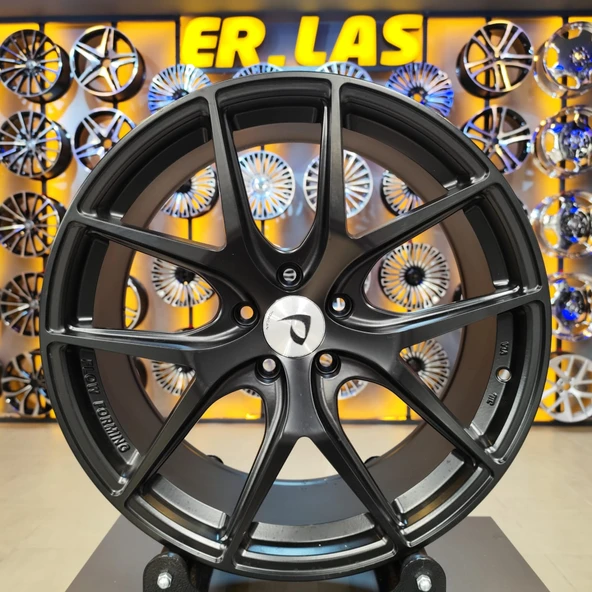 SLK-8007 8,5*19 5*112 ET43 73,1 MAT BLACK JANT 2 li Takım ürün görseli 1