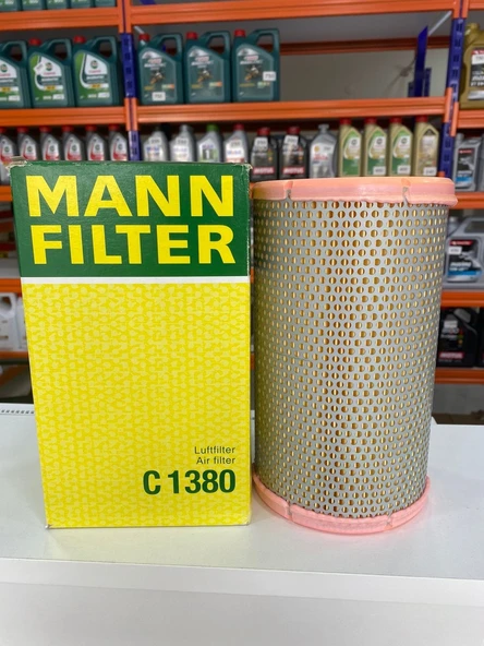 Mann C1380 Hava Filtresi MEGANE I 1.6I 01 96-- R19 1.4 01 88 12 92 R21 CONCORDE 7701348175 T1348175 1444K7 75492226 ürün görseli 1