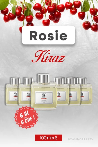 Kiraz 6 AL 5 ÖDE, Rosie Çubuklu Oda Kokusu 100 ml ürün görseli 1