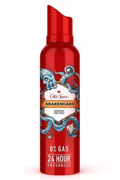 Old Spice Krakengard Erkek Deodorant Vücut Spreyi 140ML ürün görseli 1