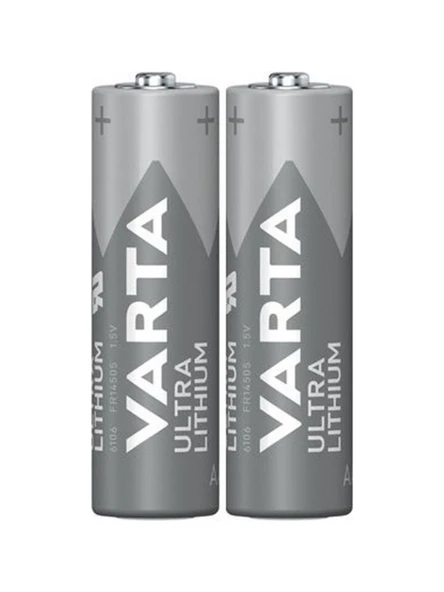 Varta 6106 Ultra Lityum Aa Kalem Pil 2'li Paket ürün görseli 1