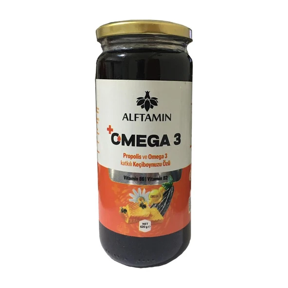 Alftamin Propolis ve Omega 3 Katkılı Keçiboynuzu Özü 620 G ürün görseli 1