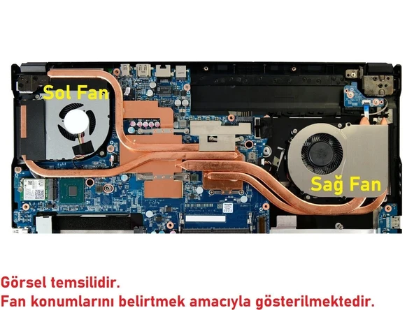 TechnoPc CWE15IAR Notebook Fan / Ver.2 (Sol Fan) ürün görseli 1