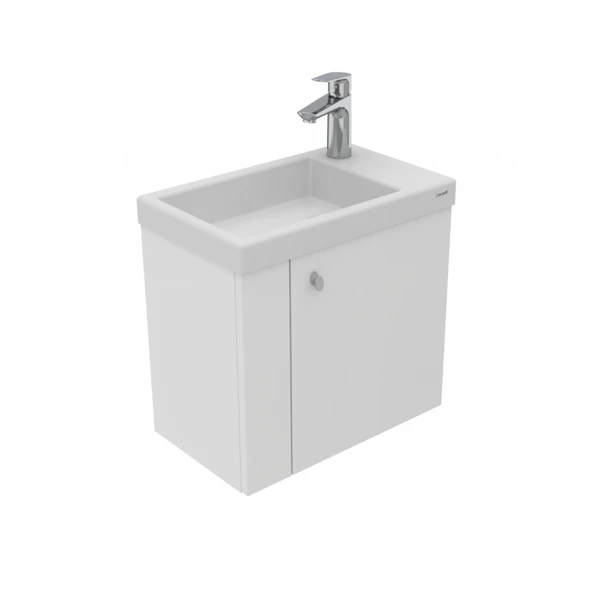 Forest Lavabo Dolabı 50 cm Beyaz ürün görseli 1