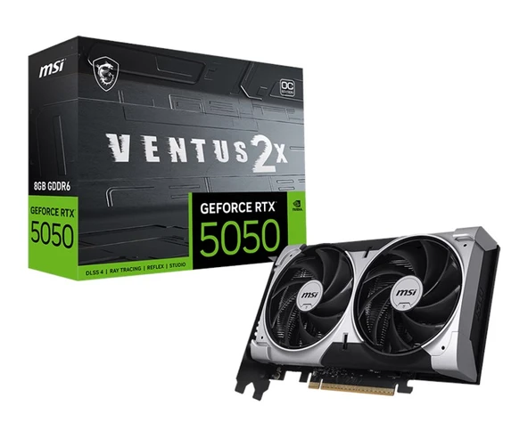 MSI GeForce RTX 5050 8G Ventus 2X OC GD6 128Bit ürün görseli 1