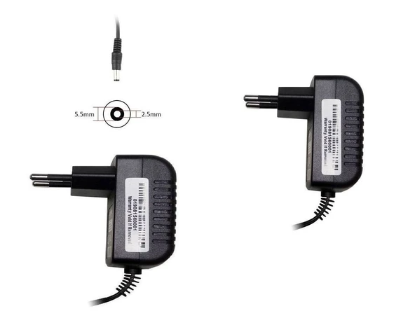 Homend Süpürge 20V-25V 200mA-600mA (0.2A-0.6A) AC Adaptör - Şarj Cihazı ürün görseli 1