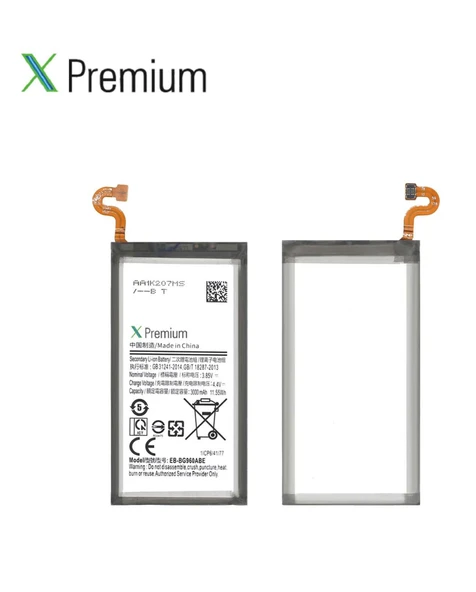 Samsung S9+ Uyumlu Batarya Xpremium Pil Süper Yüksek Kalite 3300 mAh EB-BG965ABE ürün görseli 1