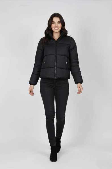 Kadın Oversize Şişmet Spor Mont M5006 BGL-ST04909 ürün görseli 1