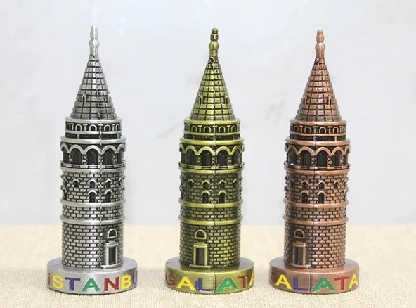 Metal Galata Kulesi Alk4317 ürün görseli 1