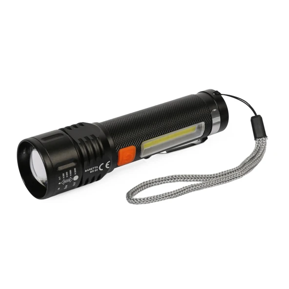 Baretta Br-85 Xhp50 Led 5 Fonksiyonlu Şarjlı El Feneri ürün görseli 1
