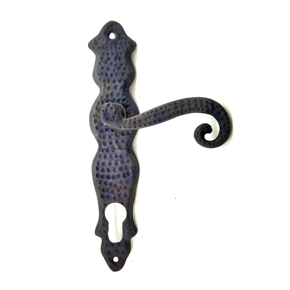 Antika Tarz Dekoratif Pirinç Ferforje Oda Kapı Kolu - 210x43 Mm, Oksit ürün görseli 1