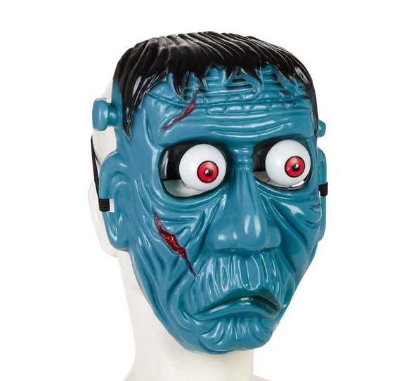 Frankenstein Temalı Sallanan Oynar Gözlü Maske - Resim 5