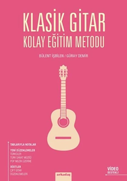 Klasik Gitar Kolay Eğitim Metodu ürün görseli 1