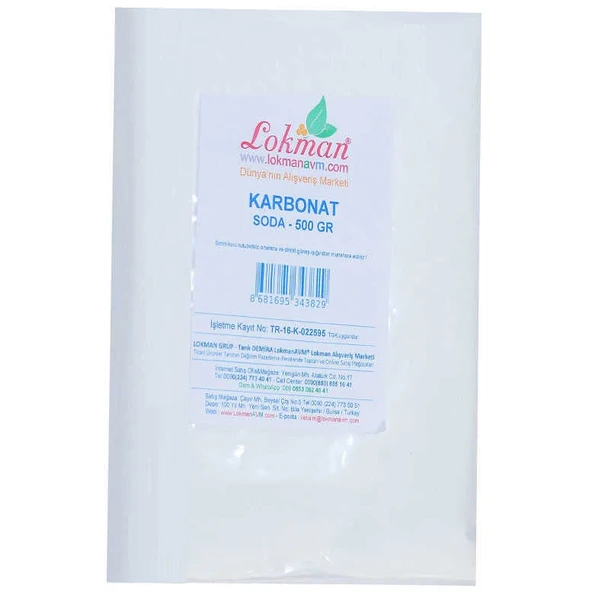 Karbonat Soda 500 Gr Paket - Resim 2