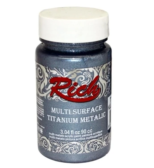 Riculti Surface Titanium 2578 Küllü Mi Metalik 90 cc ürün görseli 1