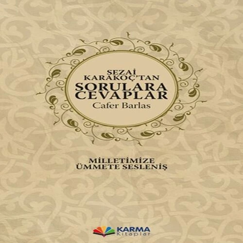 Sezai Karakoç’tan Sorulara Cevaplar ürün görseli 1