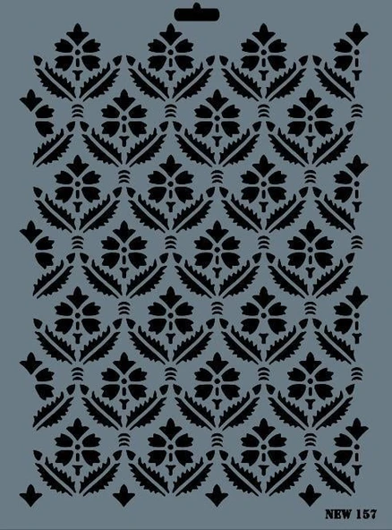 Rich New Seri N-157 Stencil 35x25 cm ürün görseli 1