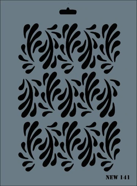 Rich New Seri N-141 Stencil 35x25 cm ürün görseli 1