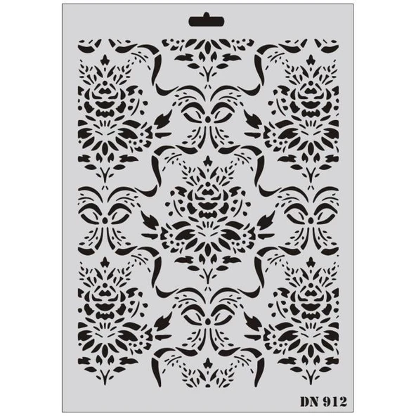 Rich Dantel Seri DN-912 Stencil 35x25 cm ürün görseli 1