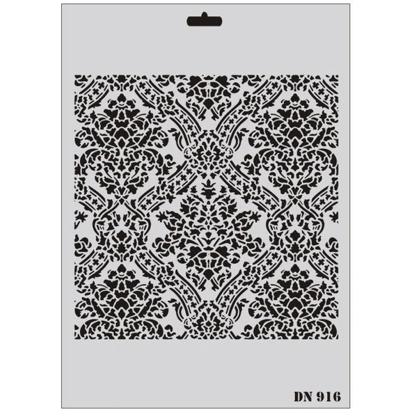 Rich Dantel Seri DN-916 Stencil 35x25 cm ürün görseli 1