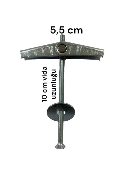 Alçıpan Askı Dübel Yaylı 12X95 5 Adet ürün görseli 1