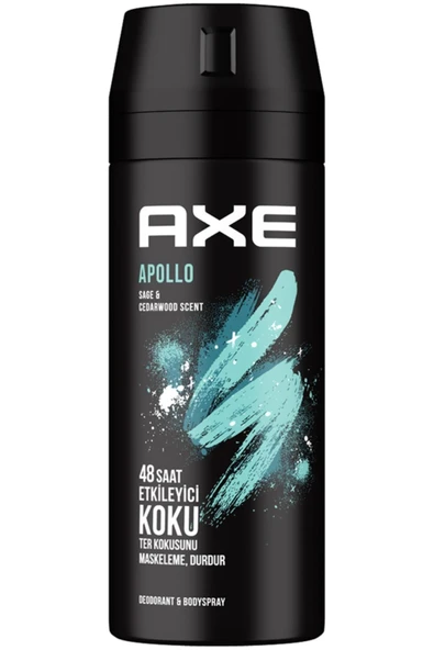 Axe Marka: Apollo Erkek Deo Sprey 150 Ml Kategori: Deodorant ürün görseli 1